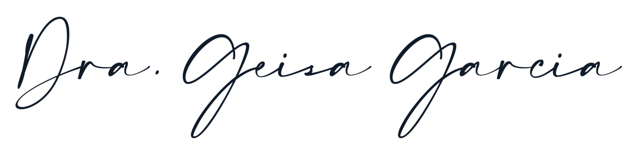 Imagem da assinatura da Dra. escrita em um papel